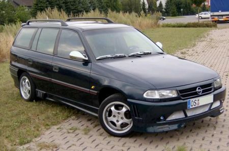 Sportkombi 14 90 le tuning Opel Astra 1991 Totalcar aut s n p t let