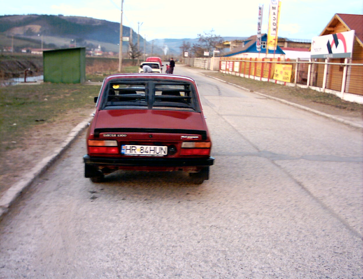 A Kicsi Bordó Dacia 1300 1310 1320 Liberta Berlina 1969