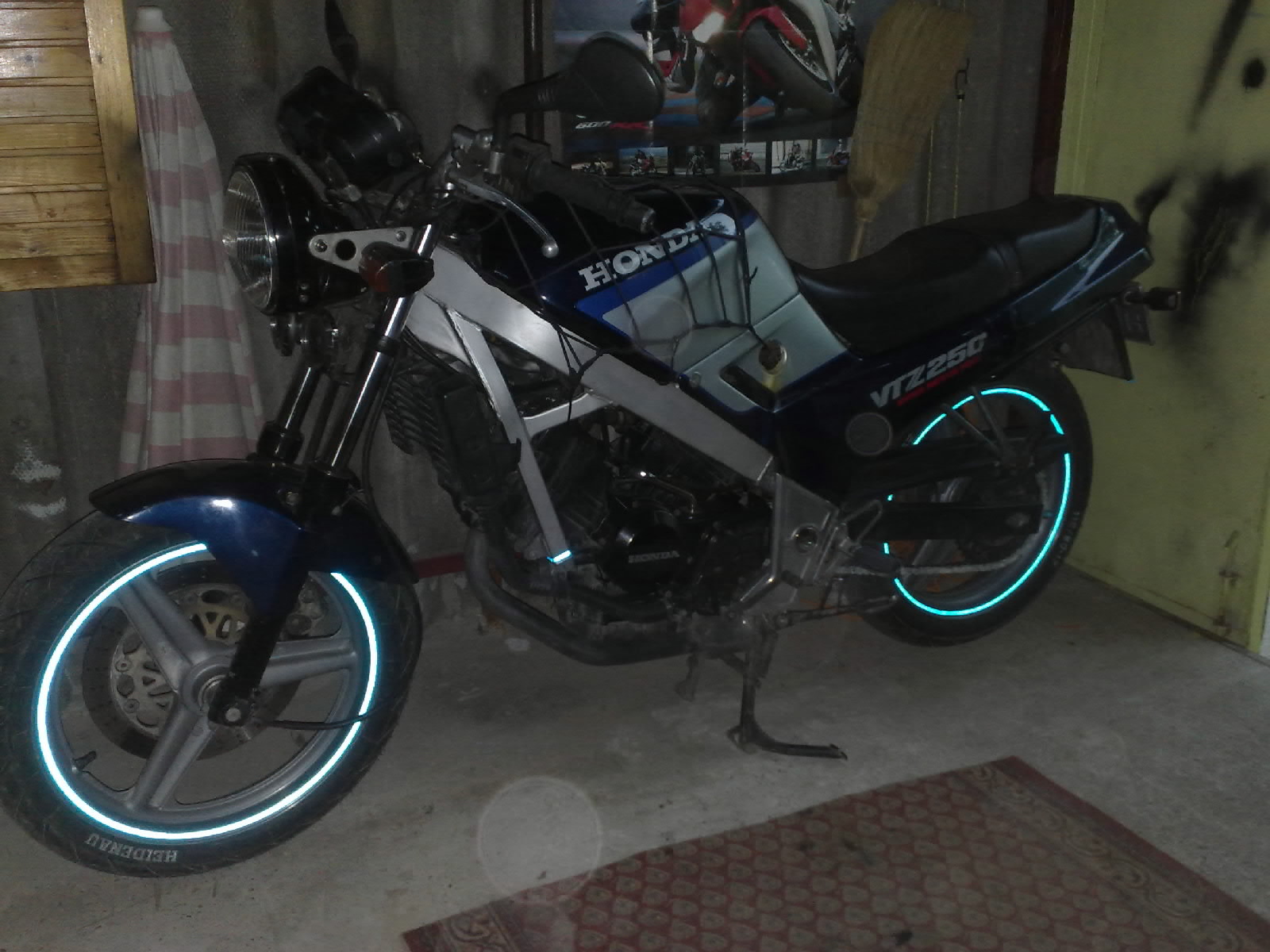 Honda vtz 250 запчасти